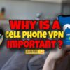 Cell Phone VPN – Why Use A Mobile VPN Service?
