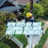 How Does Air Duct Cleaning Help With Dust and Allergies?