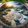 Transforming Outdoor Spaces with Travertine Flooring in East Renfrewshire