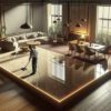 Limestone Floor Honing Services in Thames Ditton