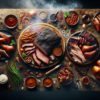 Authentic US Style BBQ Presentation for a Memorable Experience