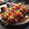 Grilled Peach and Bacon Skewers for a Summer Treat